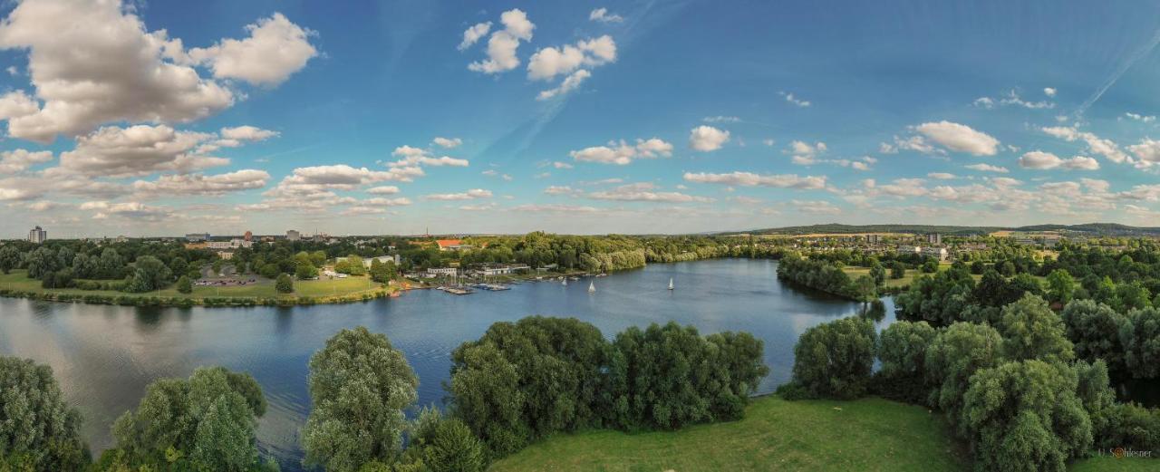 Hotel Am See Salzgitter Bagian luar foto